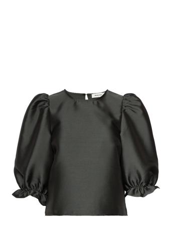 Flomd Top Bluse Langermet Grønn Modström*Betinget Tilbud