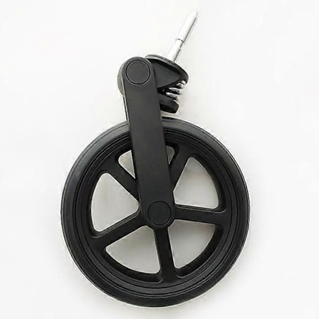 Barnvagnshjul Kompatibla Priam Tillbehör Barnvagn Helt Svart Roséguld Vit Cirkel Ett Främre Bakre Hjul Barnvagn Delar