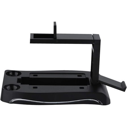 Dockningsstation Ps4 Vr Headset och rörelsesensorer Ps4 Vr Laddningsstation Abs Svart För Ps4 Vr Controller Laddstation Dockningsställ Laddningsdocka
