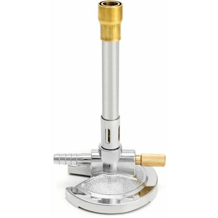 Brännare med flamstabilisator och gasregulator gängad nålventil för laboratorievärmare och propangasuppvärmningsverktyg