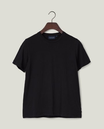 Lexington Cotton-modal blend casual T-shirt, sort