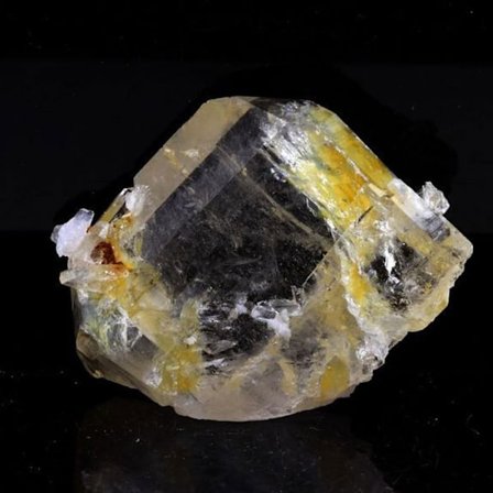 Kivet ja mineraalit. Soul Quartz (Faden Quartz). 180,70 senttiä. Rif Fournel, Freney d'Oisans, Isère, Ranska.