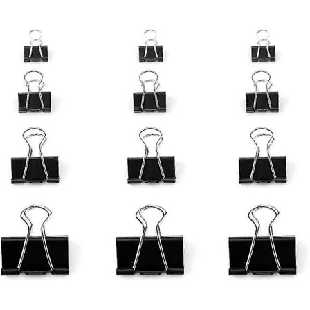 172 Mapper 15/19/25/32mm 40/48/24/24 Stykker | Flerbruksmappe | Svart