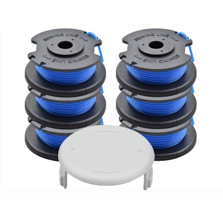 6+1 Ersättningsspole och Lock för Ryobi Trimmer