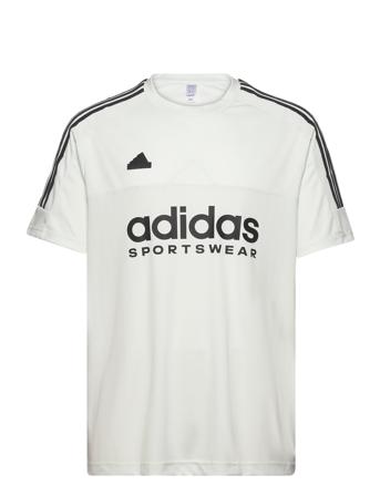 M Tiro Tee Q1 White Adidas Sportswear