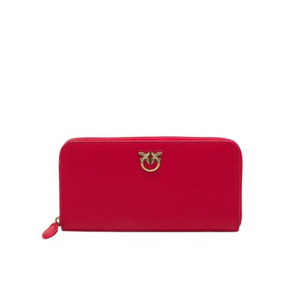 Pinko Wallets Cardholders Rød, Dame Punge og Kortholder, Størrelse: ONE Size