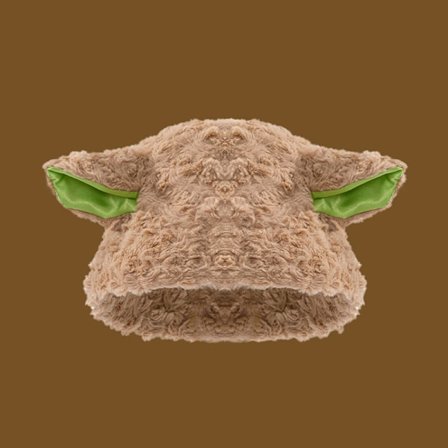 Dam Lammull Bucket Hat Vinter Får Öron Plysch Panama Kepsar