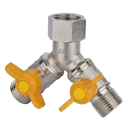 Messingkran Vannavleder stengeventil