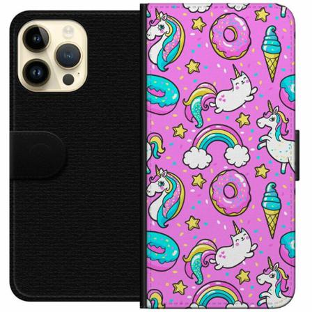 Apple Iphone 14 Pro Max Plånboksfodral Unicorns