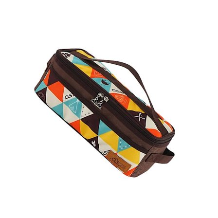 Oxford Stoff Oppbevaringspose Bærbar Fargerik Vanntett Sminke