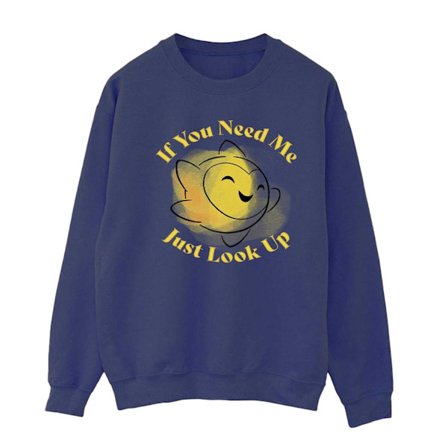 Wish Dam/Dam Om Du Behöver Mig Titta Bara Upp Sweatshirt 4XL N