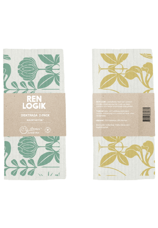 Ren Logik Disktrasa 2-Pack Grön/Gul Tvättmedel & rengöringsmedel
