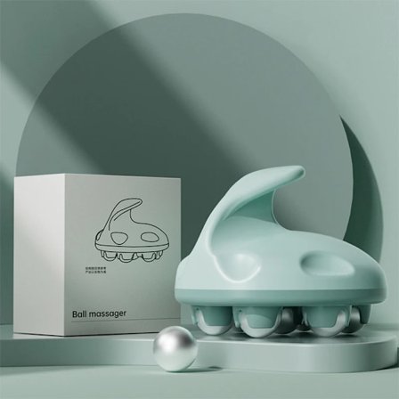 7-kule multifunksjonell rullemassasjeball for anti-cellulittmassasje, bærbar, vakker medisinsk massasje, kropps-guasha-instrument