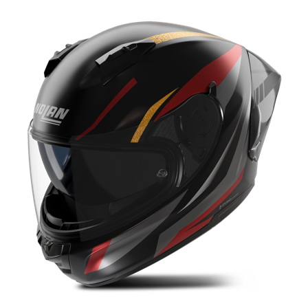 Cască Integrală Nolan N60-6 Sport Lesmo Negru/Roșu/Antracit/Auriu metalic XL