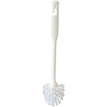 TOALETTBØRSTE SPYLEKANT HVIT