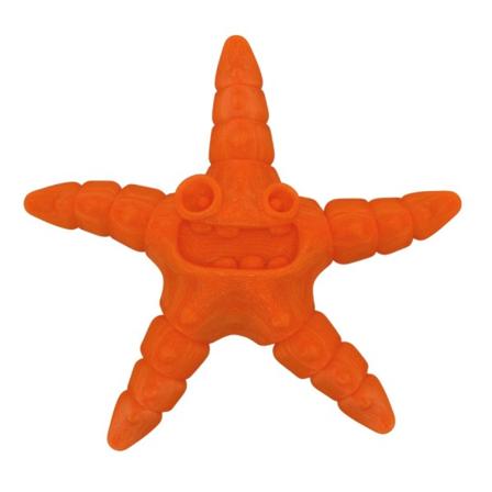 Flexi Sjöstjärna 15cm Leksak Orange Flexi Starfish Orange