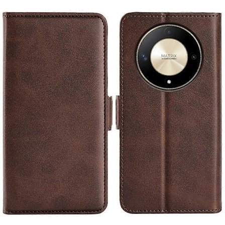 Yhteensopiva Honor X50 5G/X9b 5G/Magic6 Lite 5G -kotelon kanssa, suojakotelo, läppäkansi, nahkainen puhelinkotelo - lingling}