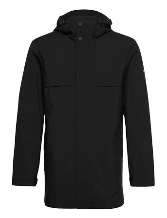 Tech Hooded Parka Black Tommy Hilfiger Tailored