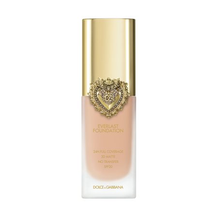 Dolce&Gabbana Everlast Foundation Alta coprenza 24 OREEffetto opaco 3D No transfer SPF20 PA+++ 11W Light Medium - Sottotono caldo pesca 27ml
