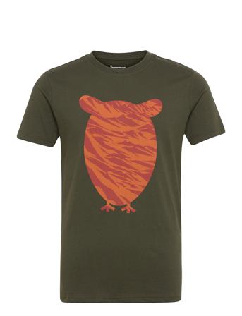 Alder Big Owl Tee - Gots/Vegan Green Knowledge Cotton Apparel