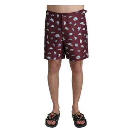 Dolce & Gabbana - Chinos Shorts - Röd - Herr - Storlek: S, Herr, Storlek: S