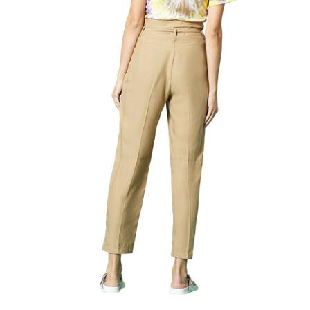 Manila Grace Large Broek s0sp484iu , Beige , Dames , Maat: S