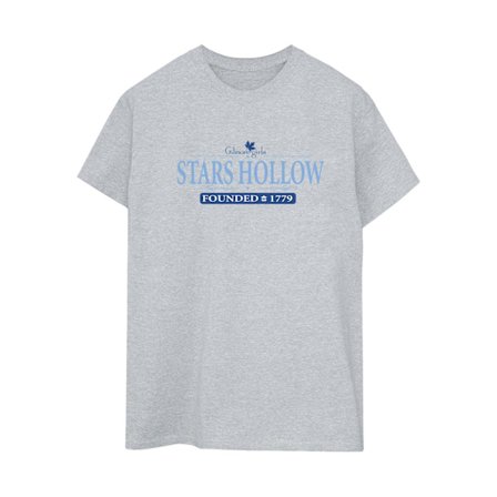 Gilmore Girls Dam/Dam Stars Hollow Boyfriend T-Shirt S Sp