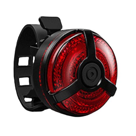 LED Blinkende Lys Skolesekk Sikkerhetslys Sykkel Baklys USB Oppladbar Sterk Baklykt Enkel å Installere