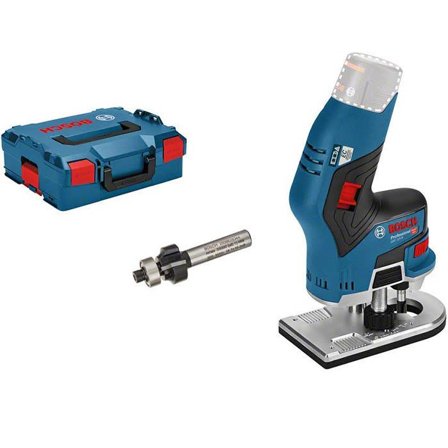 Bosch GKF 12V-8 Kantfräs med väska, utan batteri och laddare, Elhandverktyg