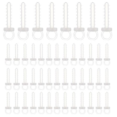 300 stk. Juletræspynt Skum Ornament Hanger Caps Runde Skumkugle Cap Joint Kit Til Juleophæng Hold (FMY)