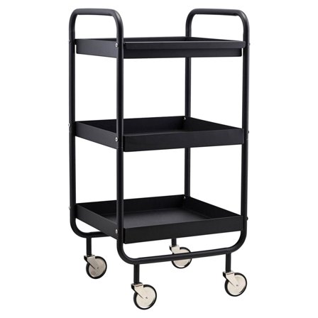 House doctor Roll taroiluvaunu, musta