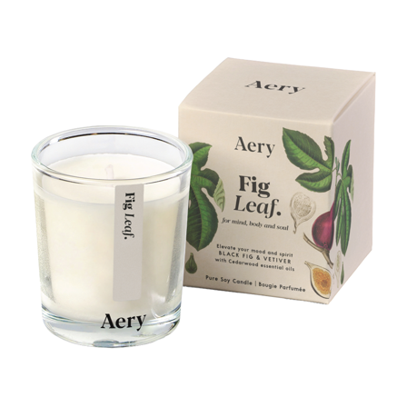 Aery Living Fig Leaf Votive Candle, 70 g