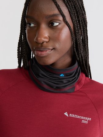 Klättermusen Allvis Neck Gaiter Unisex - Raven - Unisex - One Size