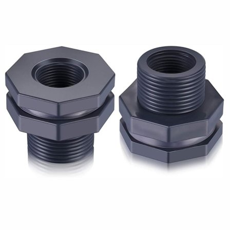 2 stk PVC skottbeslag Silisiumpakning regnfat