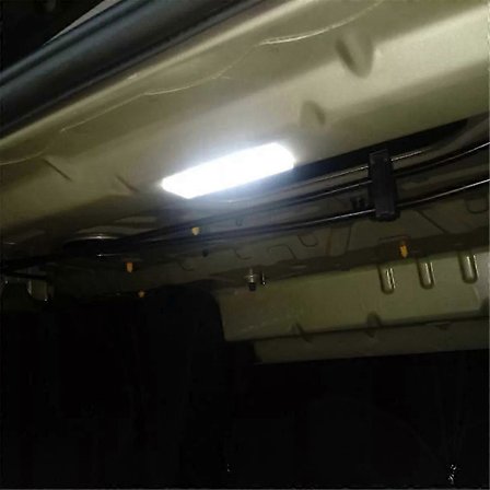 LED Handskfack Bagageutrymme Courtesy Lampa för Fiat
