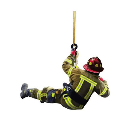 Juletréanheng Brannmann Ornament 3 3