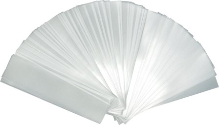 Klemlommer - 145x38 mm - klare - 200 stk.