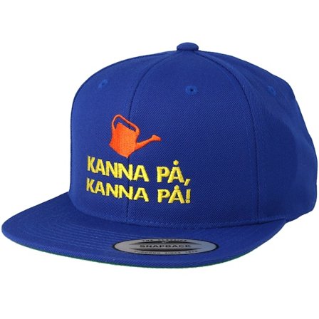Forza - Blau snapback Cap - Kanna På Kanna På Blue Snapback @ Hatstore