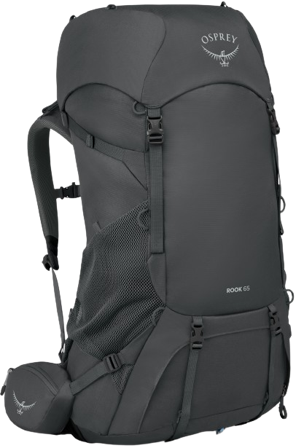 Osprey Rook 65 rinkka, Dark Charcoal/Silver Lining