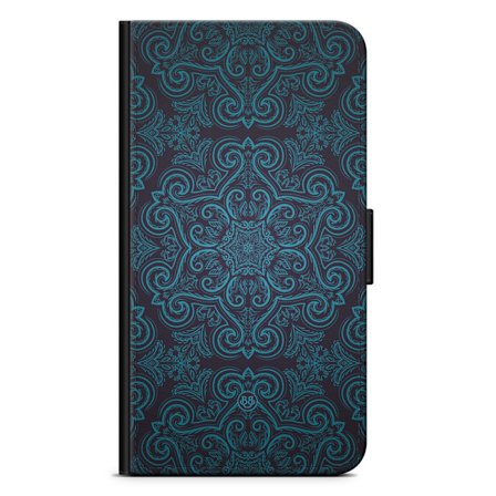 Bjornberry Fodral iPhone 6 Plus/6s Plus - Blå Retromönster