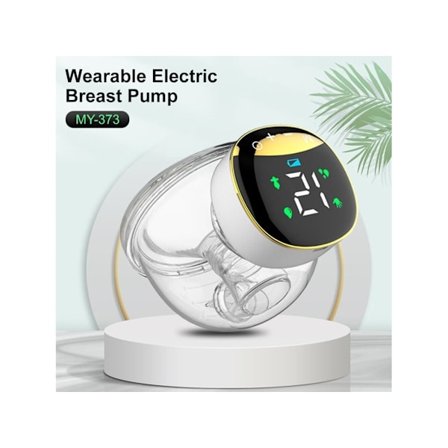 Elektrisk brystpumpe med håndfri mælkeudsugning, 4 tilstande, pink