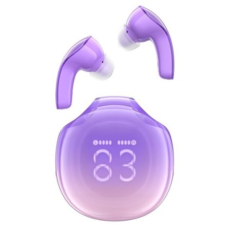 Acefast T9 Bluetooth 5.3 langattomat in-ear kuulokkeet - violetti