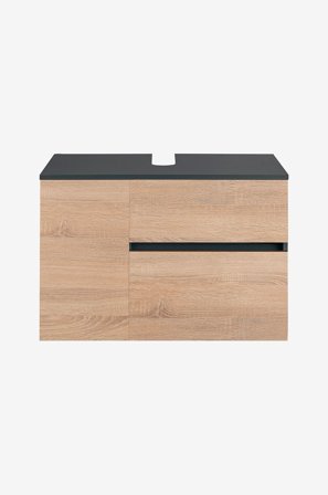 Loft24 - Skab til håndvask Wisla - Grå - Badeværelsesmøbler - Fra Homeroom