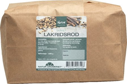 Natur Drogeriet Lakridsrod skåret 1 kg, Helse & Madvarer, Krydderier, Lakrids
