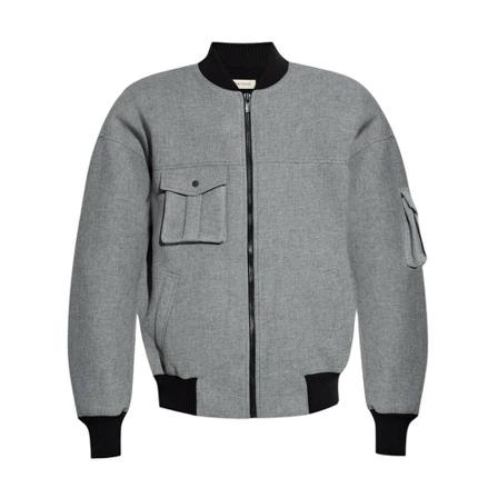 The Mannei ‘Lorenzo’ bomber jacket , Grijs , Dames , Maat: M