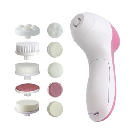 Rengörande Ansiktsborste 5-i-1 Kropp Ansikte Ansiktsrengöring