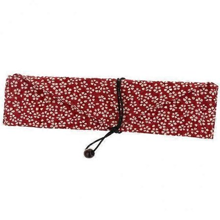 2-4pk Stoff Bestikk Oppbevaringspose Skje Spisepinner Gaffel Organizer Penn Blyant_Kvalitetsgaver