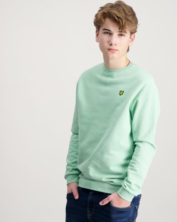 Lyle & Scott Crew Neck Sweatshirt Grün Pullover Jungen - Kids Brand Store