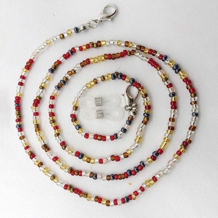 1 st pärlglasögon Kedjeglasögonrem 4 4