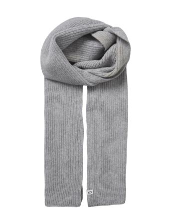 Solid Cass Scarf Grey Becksöndergaard
